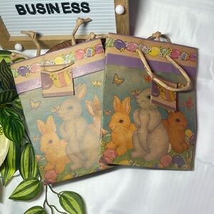 Easter Bunny Gift Bags - Multicolor